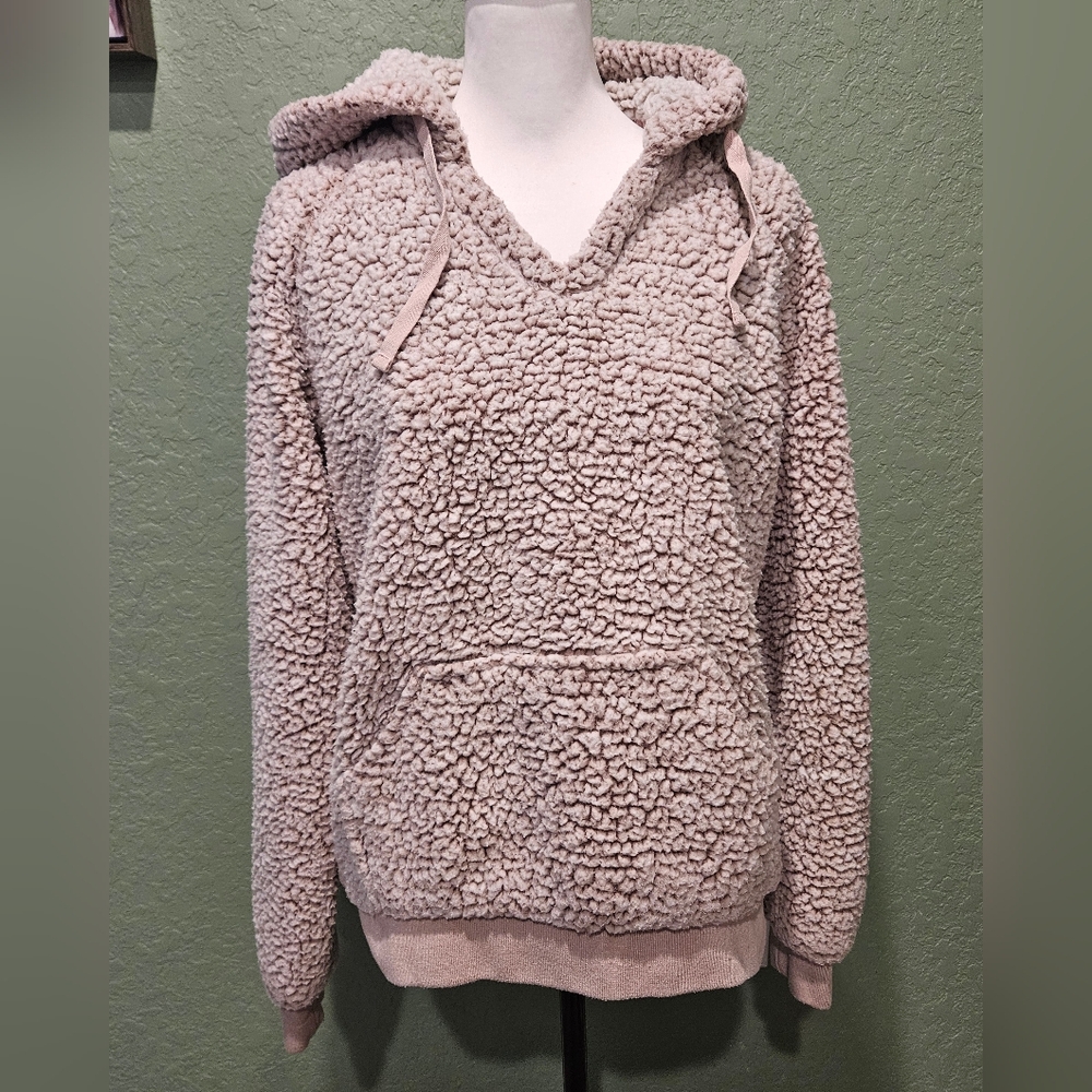 Altar'd State Pullover Sherpie Hoodie Size Small